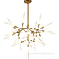 Kitchen Gold Lamps Home Decor Luxury Living Room